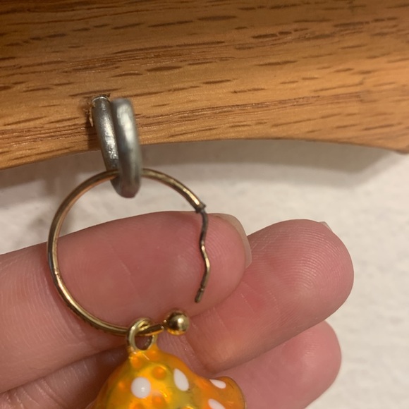 Mushroom Drop Earrings - Picture 5 of 6